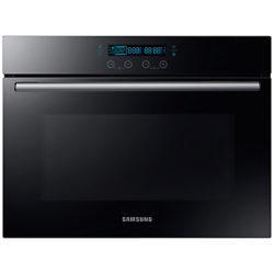 Samsung NQ50H5537KB Built-In Combination Microwave Oven, Black Glass